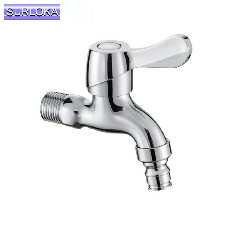 G1/2 1 dubbele kraan voor wasmachine/vaatwasser wandarmatuur voor wasmachine en vaatwasser dubbele wasmachineaansluiting