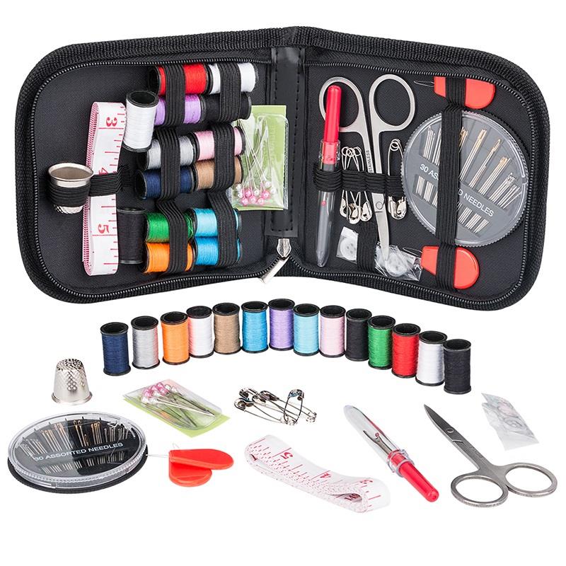 27/58/68 Pcs Sewing Kits DIY Multi-function Sewing Box Set for Hand Quilting Stitching Embroidery Thread Sewing Accessories: 68PCS