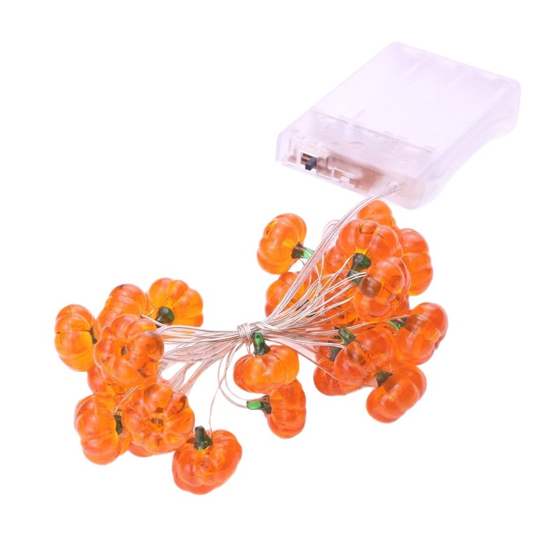 Pumpkin Horror Eyeballs LED String Lights Portable Leds Halloween Party Decoration For Home Bar Atmosphere Decor: Default Title