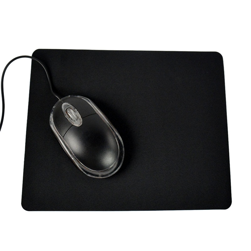 Ultra-thin Square Comfy Anti-Slip Mouse Pad For Optical/Trackball Mat Mice Pad Computer for Gaming PC Laptop Mac 215*175*0.7MM