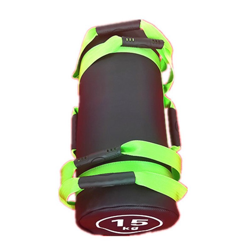 Gewicht Sandsack Boxen Fitness trainieren Multi-Funktionale Ausbildung Sand Tasche Hohe Intensität Übungen Energie Tasche: Schwarz Grün