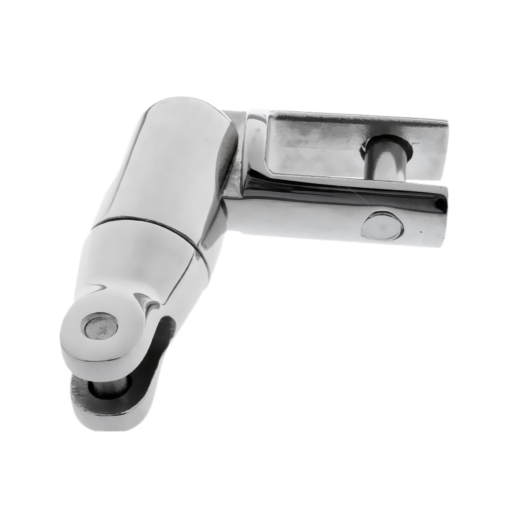 Smooth Surface Marine Boat Double Anchor Swivel Connector for 6mm-8mm Chain