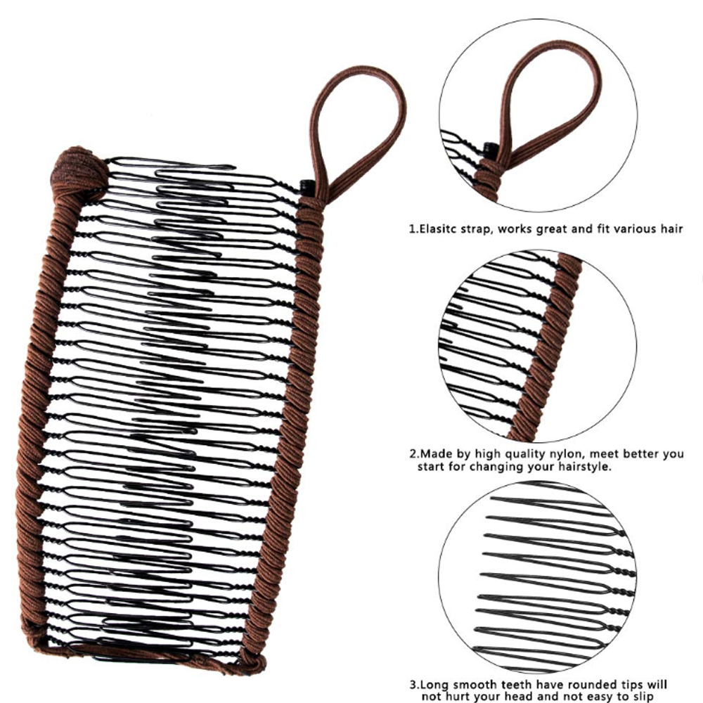 20/30 Zahn Banane Haarspange für dickes lockiges schweres Haar Kämme Vintage Bar Verschluss Haarnadeln Modellierungswerkzeuge Haarschmuck
