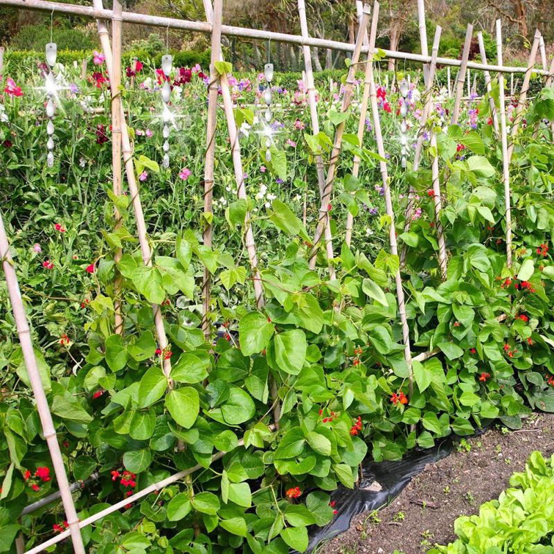 Bird Repeller Rotating Rod Repellent Reflective Scare Rods Spiral Deterrent Control Device Garden Ornament Pest Control Products