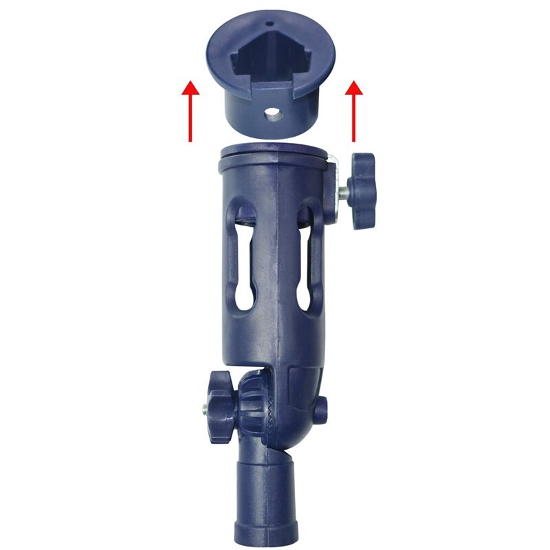 Pole Attachment Angle Adaptor Tool Holder for Threaded Extension Pole Attach to Paint Roller Painter Brush Home Tools