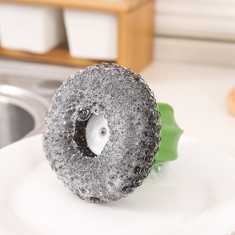 cactus Pentola Pennello Da Cucina Spazzola di Pulizia Palla A Filo Spazzola per Lavare I Piatti Pennello a prova di Olio E facile da Pulire Cucina di Casa accessori