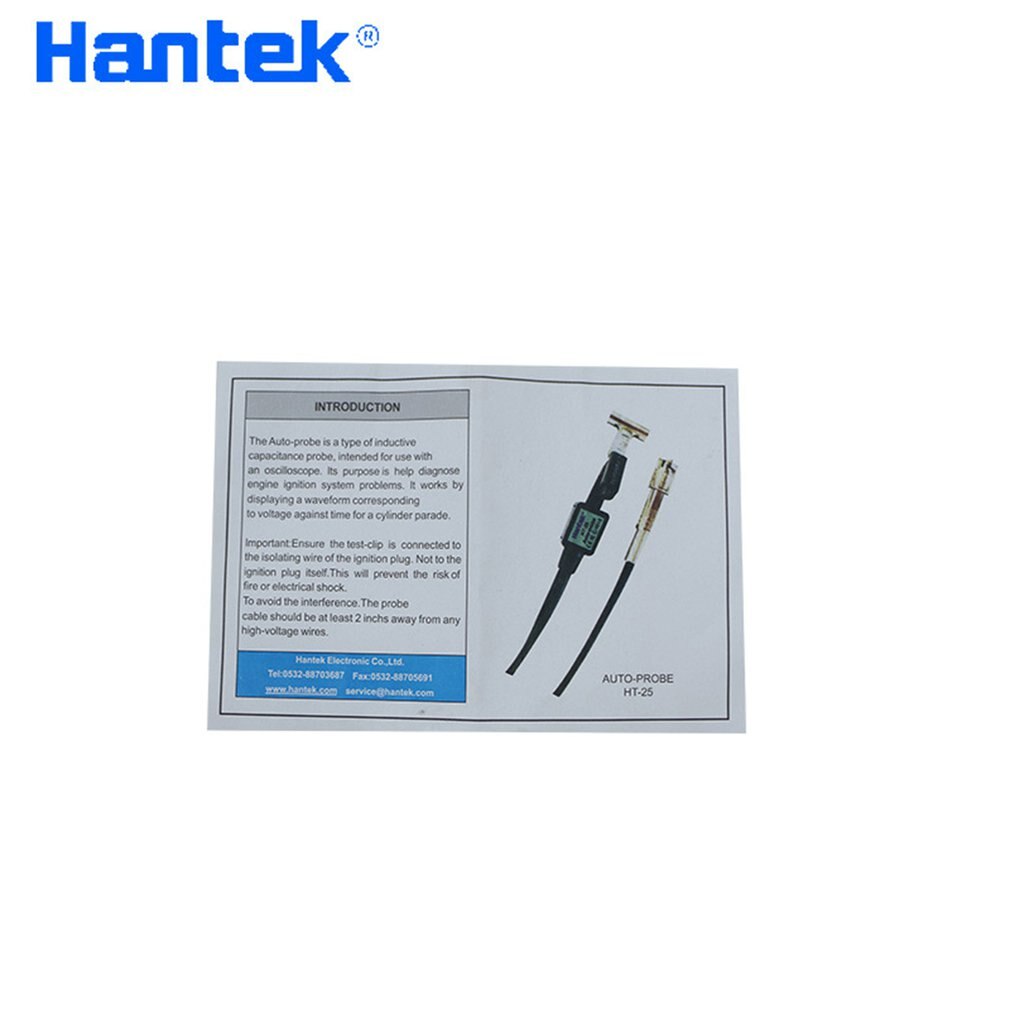 Hantek HT25 Automotive Oscilloscope Probe HT25 2.5 meters Ignition Capacitive decay of up to 10000:1 Osciloscopio Test Probes