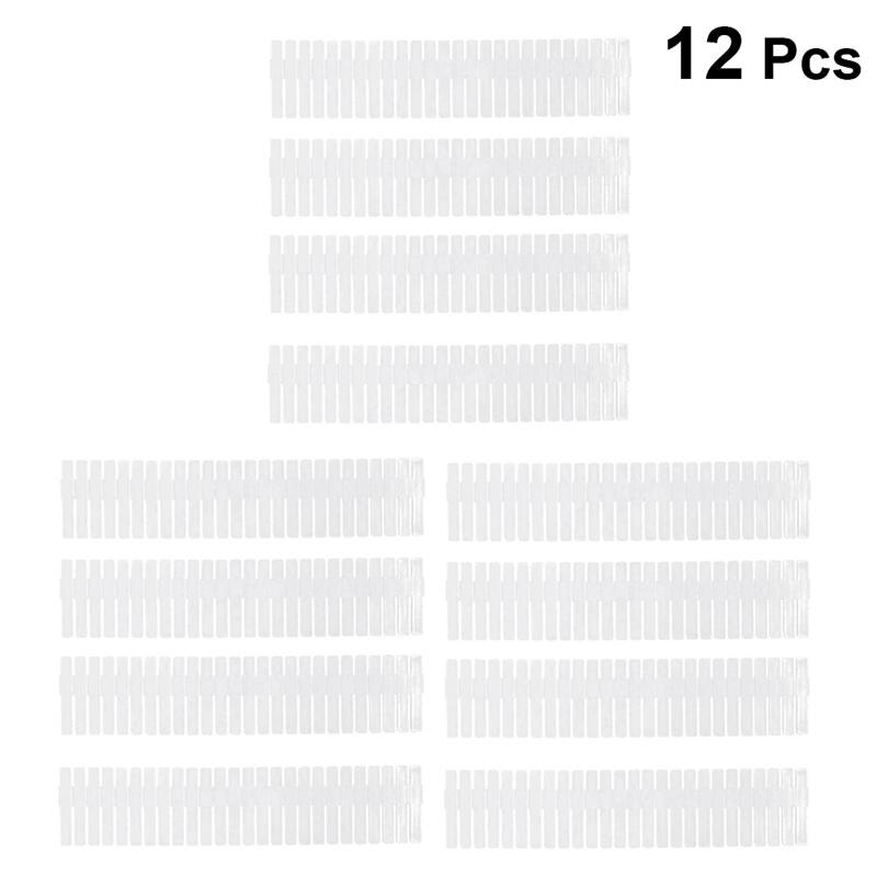 12PCS Adjustable Drawer Divider Free Combination Drawer Clapboard Items Classfication Deviders Wardrobe Closet Separator: Default Title