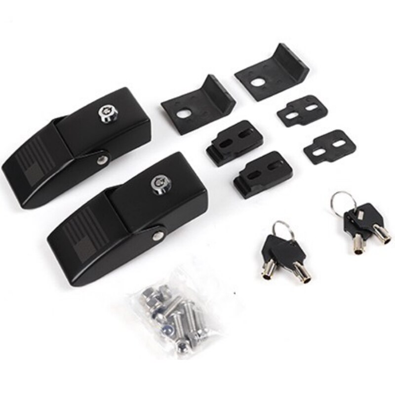 Engine Bonnets Hood Lock for Jeep Wrangler JK 2007 Metal with Key Pattern Hood Lock for Wrangler Car Hood Lock: Default Title