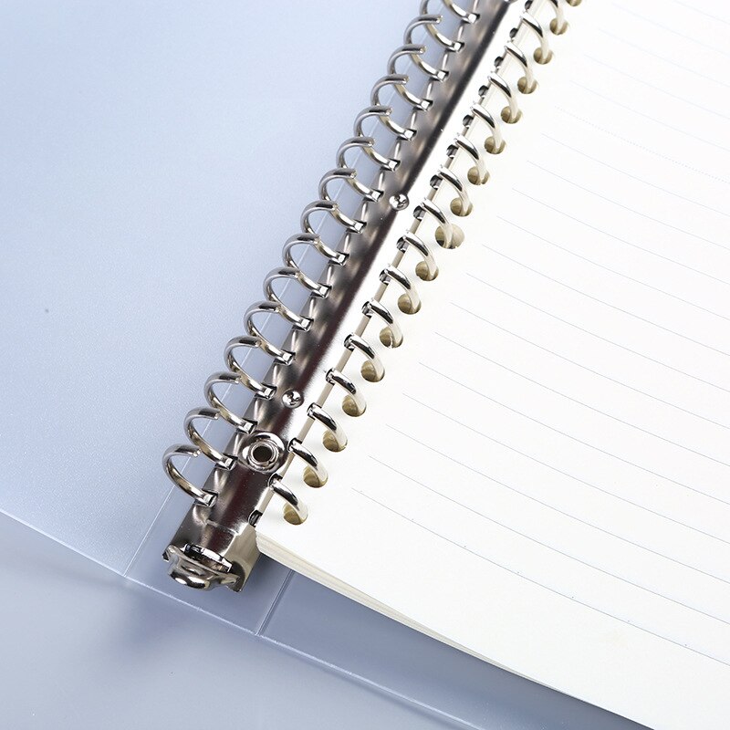 Classeur B5 cahier de classe d'étudiant détachable 26 trous A5/B5 bobine ligne horizontale cahiers de reliure