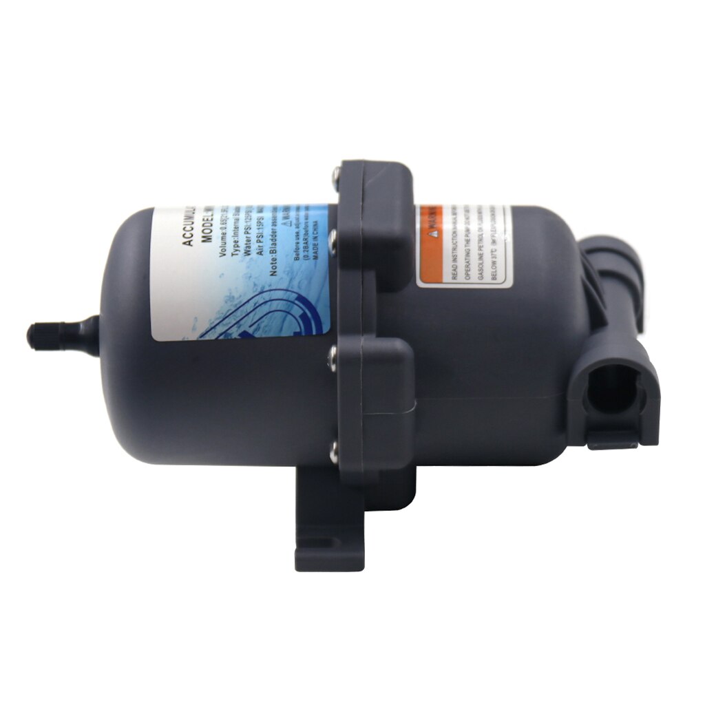 125 PSI Accumulator Tank 1/2" Male NPT - Water Storage Pressure Vessel/Pulsation Dampening Device for RV Camper Caravan