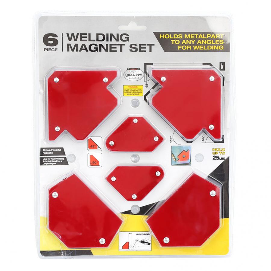 Schweiß-Magnethalter Mit Kippschalter - 35kg Haltekraft, 5 Einstellbare Winkel (60°-165°)