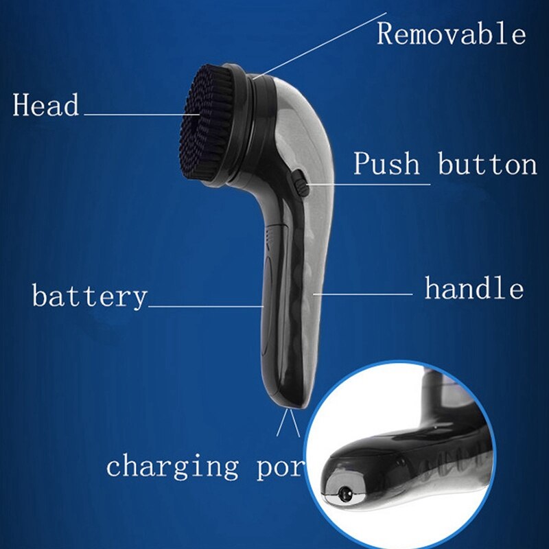 Ea-portable multi-fonction ménage électrique cireuse à chaussures automatique chaussure Machine nettoyage des chaussures en cuir soin Portable U
