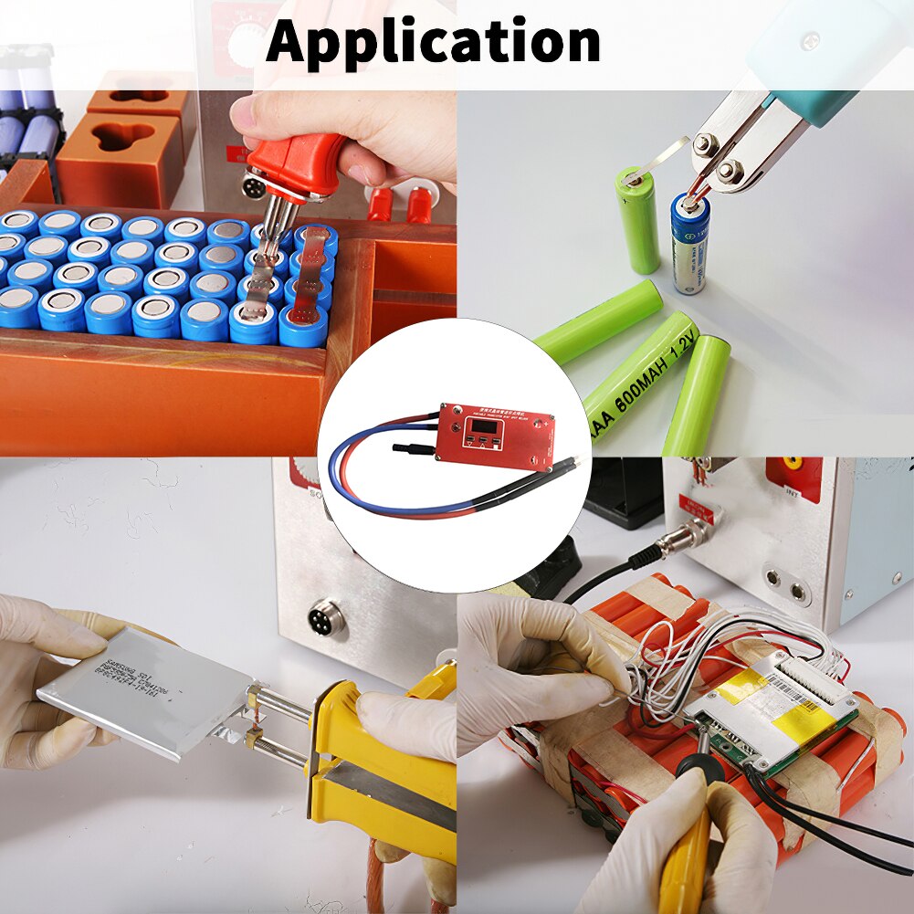 Portable Spot Welding Machine LCD Display 18650 Battery Various Welding Spot Welding Machine