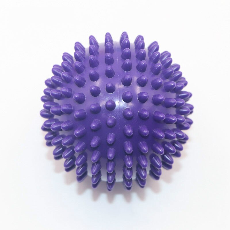Unique 7.5cm/9cm Durable PVC Spiky Yoga Massage Ball Drain Point Fitness Hand Foot Pain Plantar Fasciitis Reliever Hedgehog Ball: 9CM / 06