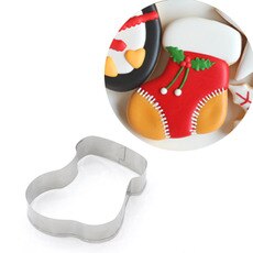 Jul pepparkakshus kakskärare set pepparkakor sugarcraft fräs kexform jul bakning konditorivaror: Mörk khaki