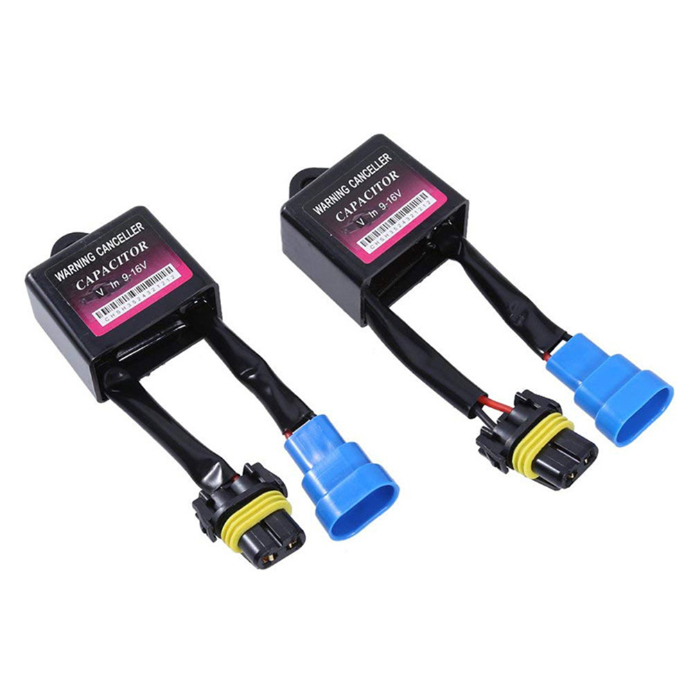 2 uds C6 Canbus HID Xenon cancelador de advertencia Dispositivo de descodificador de advertencia oculta cancelador de Error HID condensador de cancelación de alarma