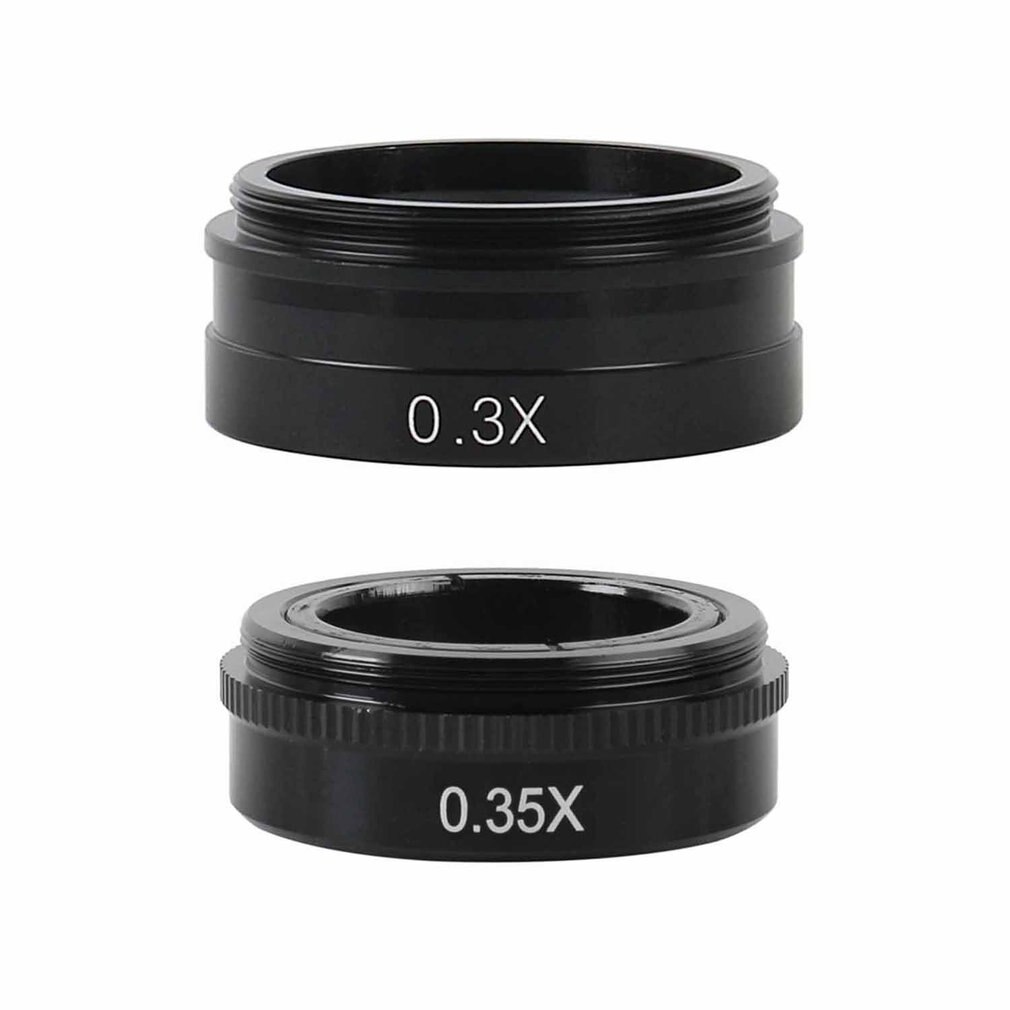 Auxiliary Objective Lens Durable Glass Plastic Suitable For 10A Monocular Video Microscope Objective Lens
