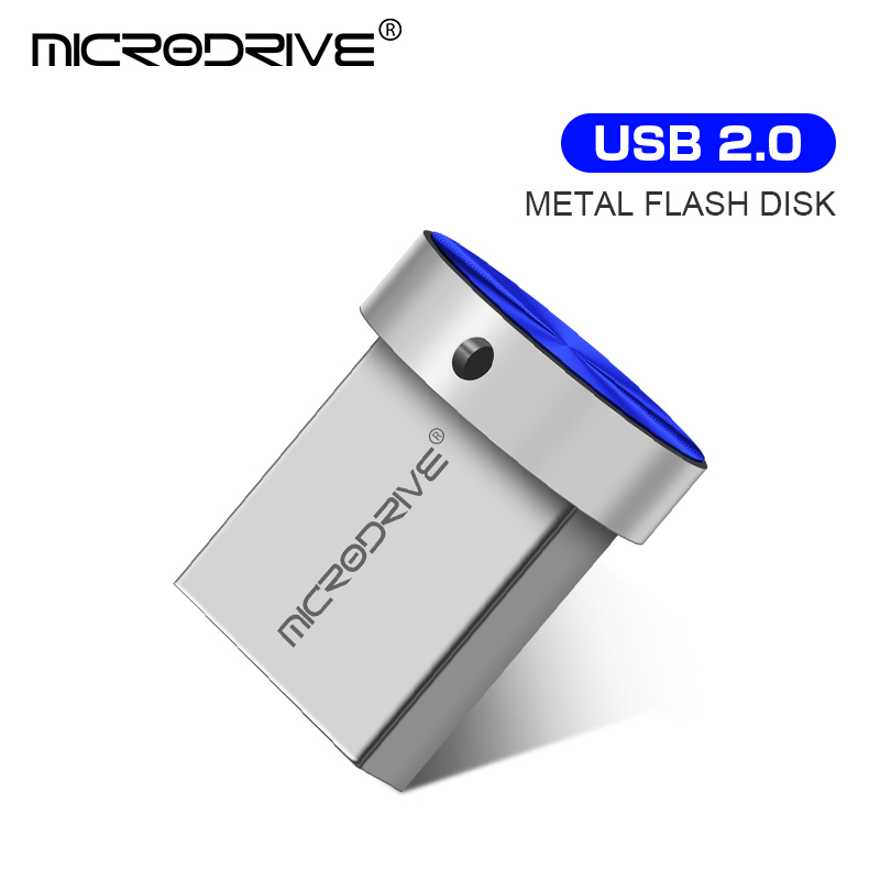 Mini unidade flash usb 4gb 8gb 16gb prata usb 2.0 metal pendrive 128gb 64gb 32gb usb memória vara chaveiro pen drive presente gratuito