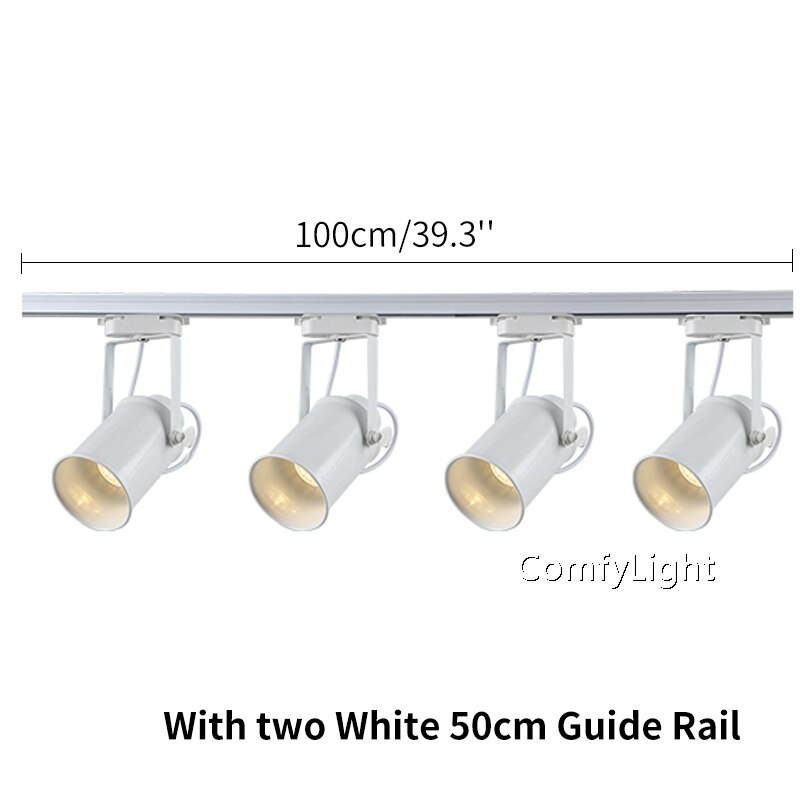 LED-strahler Kolben Schiene Licht AC85-265 V Scheinwerfer Einstellbar lampe Einkaufszentrum Ausstellung Büro decke/Zauberstab Schiene Spur Beleuchtung