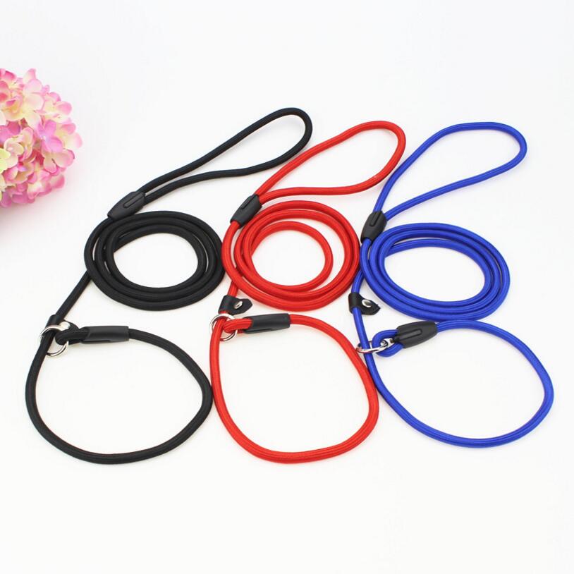 1.4 m Lopen Hondenriem Kleine en Middelgrote Hond Ronde Nylon Touw riemen Hond Keten Golden retrievers huskies Tractie Riem lock