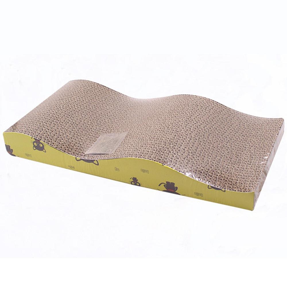 6 Style Corrugated Paper Cats Scratch Board Grinding Nails Interactive Protecting Furniture Cat Toy Large Size Cat Scratcher Toy
