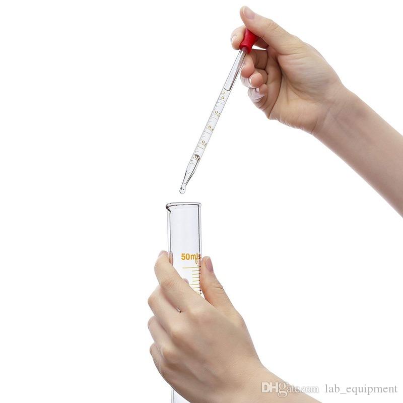 Kit Cilindri Graduati In Vetro Wandefol - 4 Misure (5ml,10ml,50ml,100ml) Con Contagocce E Spazzole - Foto 2