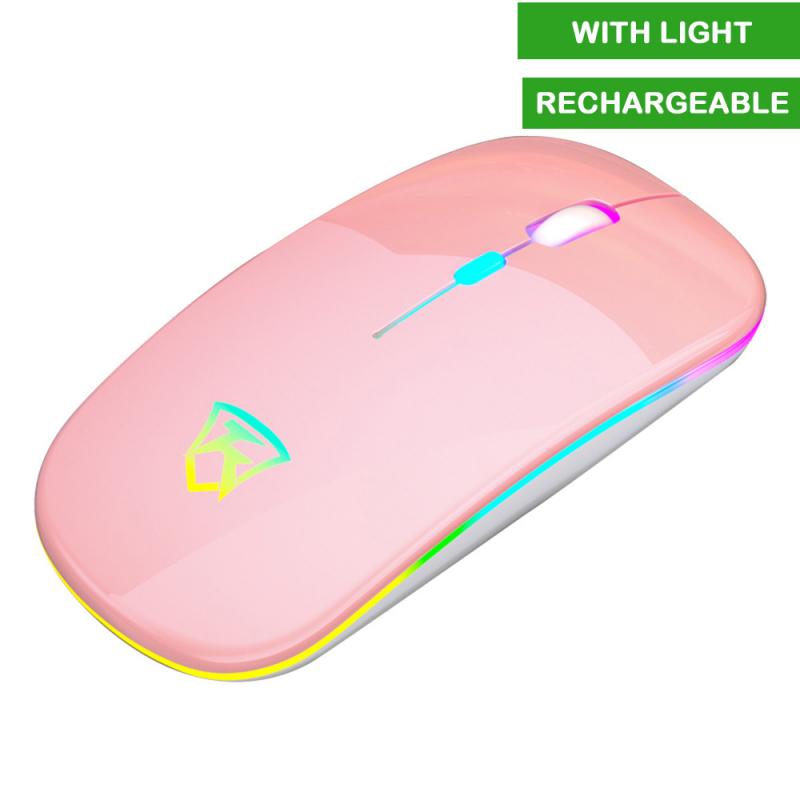 Drahtlose Maus RGB Wiederaufladbare Maus Drahtlose Computer Schweigen FÜHRTE Hintergrundbeleuchtung Ergonomisches Gaming Maus Für Laptop PC Büro