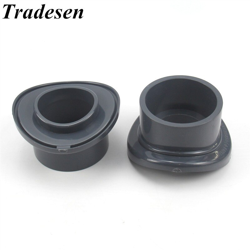 1pc UPVC Plastic saddle interface Saddle joint Arc generation Tee Saddle sampling Header Garden landscape PVC tube connector