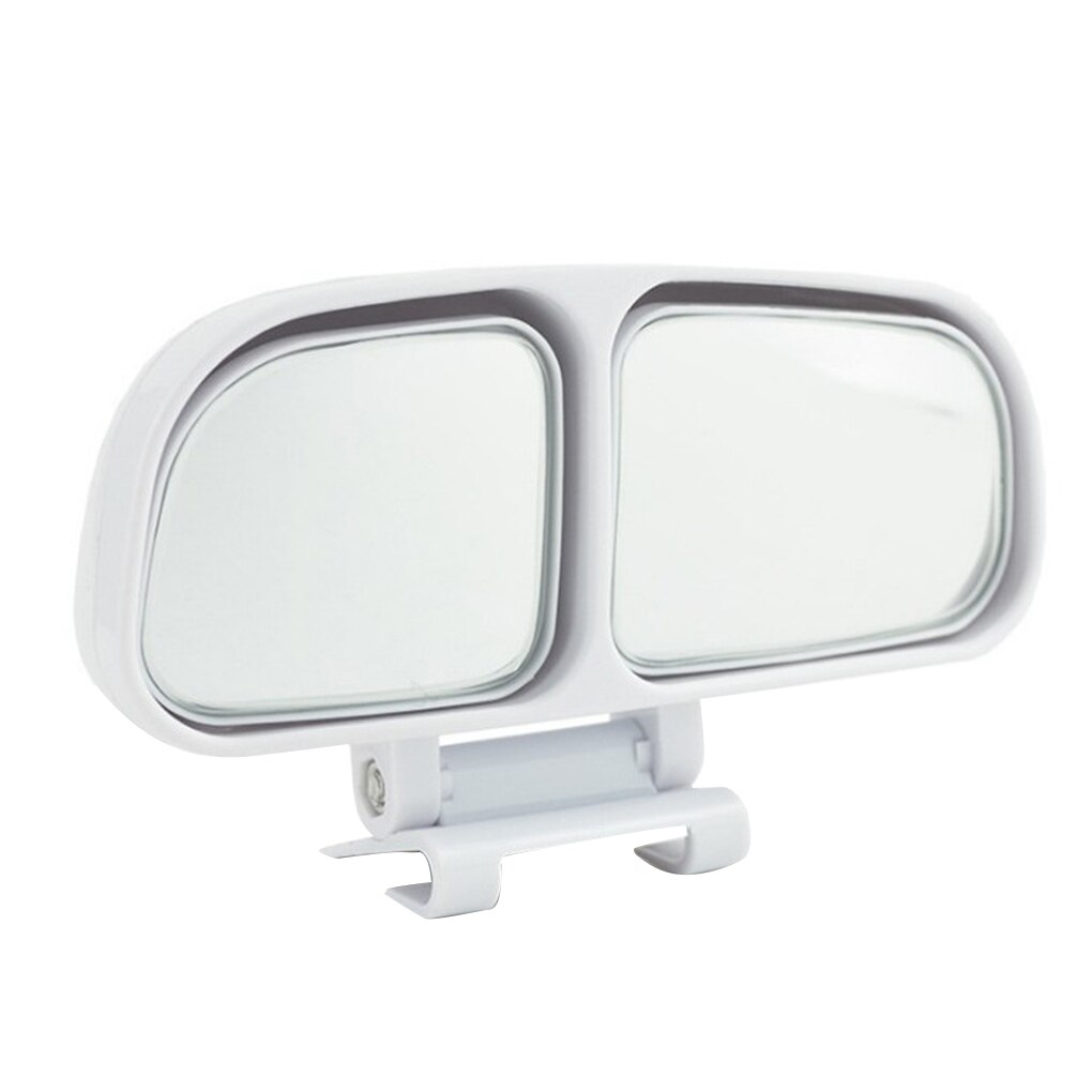 Auto Achteruitkijkspiegel Blind Spot Zone Spiegel Groothoek Dual Glas Omkeren Side Wing Spiegel Auto Accessoires: NO.6 Right white