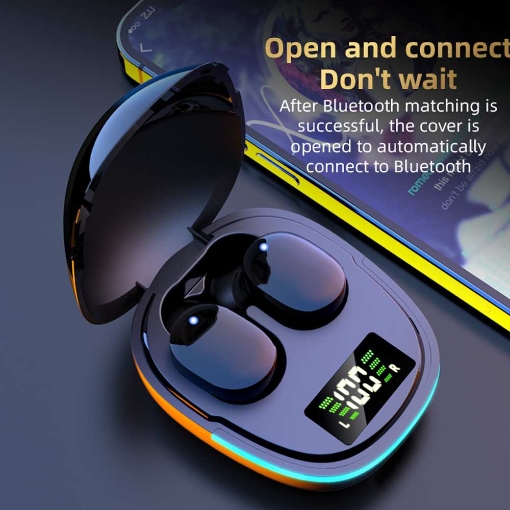 Auriculares inalámbricos TWS G9S con Bluetooth 5,1, cascos con sonido HiFi, resistentes al agua, con reducción de ruido, deportivos, con micrófono