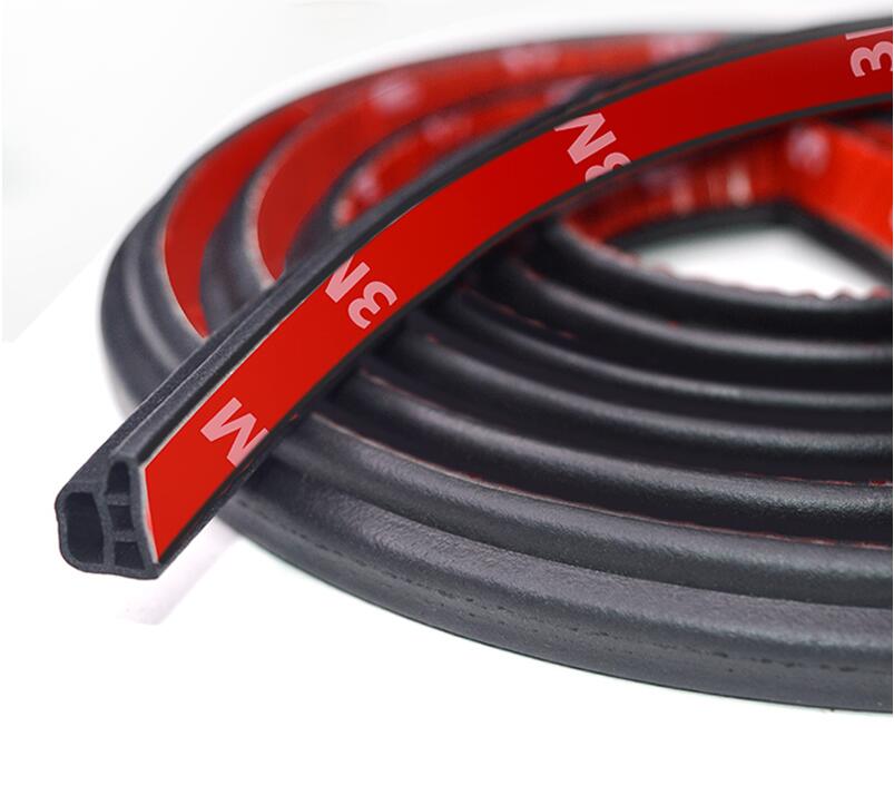 Tiras de sellado de goma para puerta de coche, tipo L, para Peugeot 206, 307, 406, 407, 207, 208, 308, 508, , 3008, 4008, 6008, 301, 408: Default Title