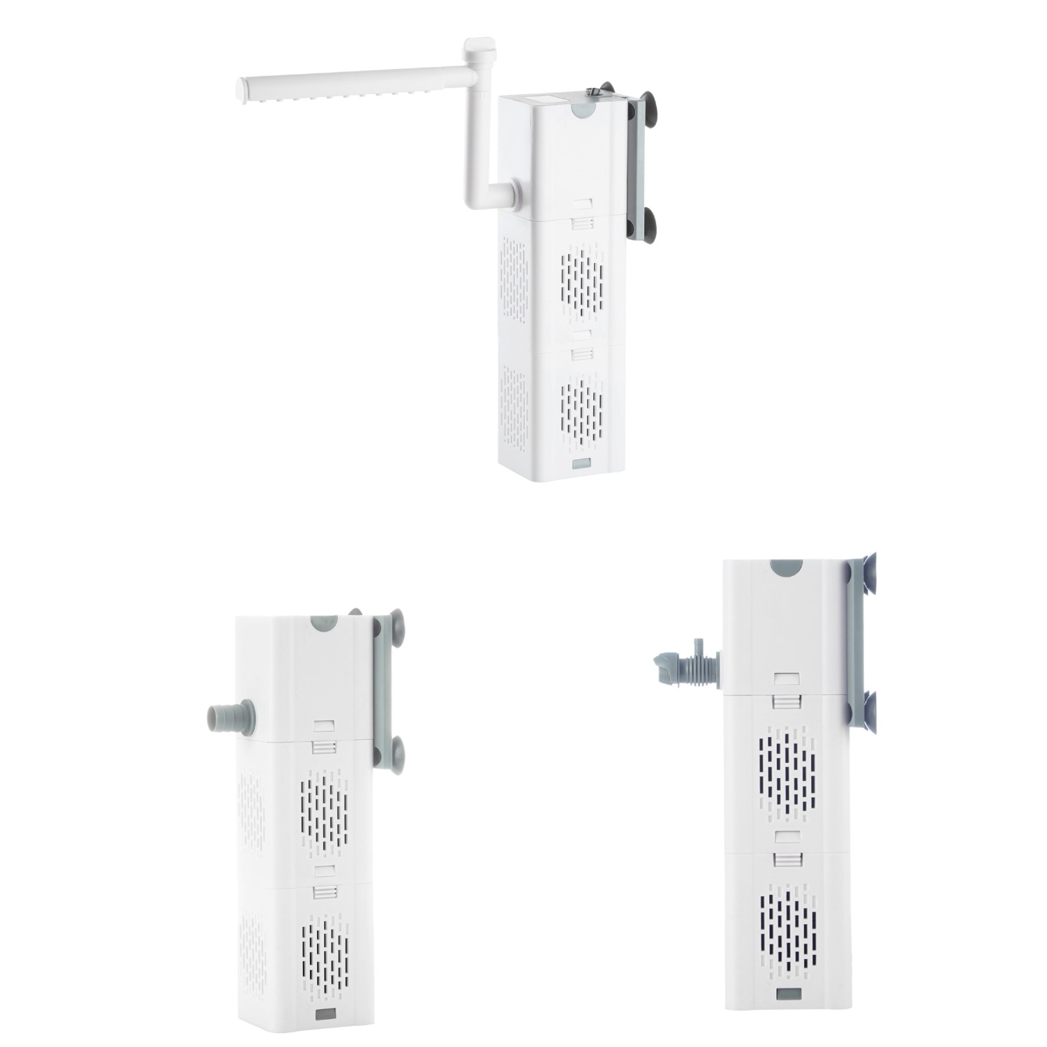 Zuurstof Lucht aquarium filter Aquarium Filter pomp Aquarium Pomp 110V 220V waterpomp aquarium DIY doos Spons bacteriën bal ring