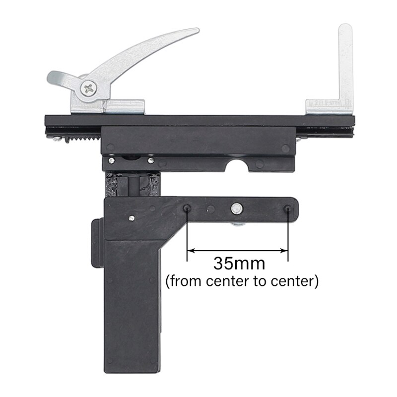 Microscope X-Y Movable Stage Metal Attachable Mechanical Stage 0-60mm Scale Ruler Biological Microscope Slide Clip