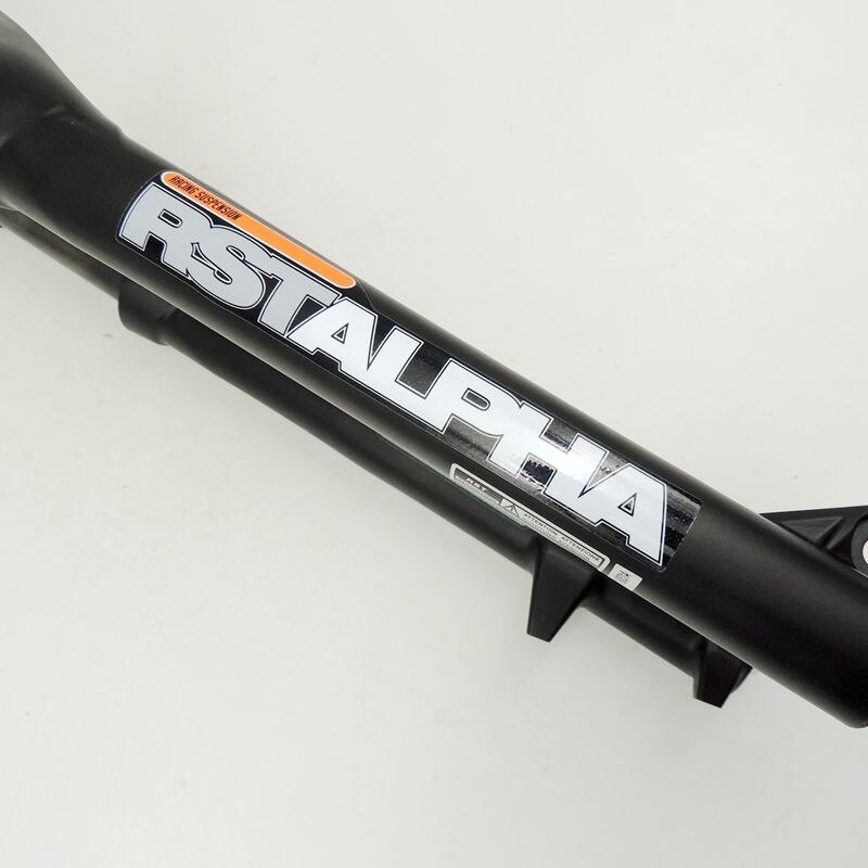 RST ALPHA-amortiguador hidráulico de 27,5 pulgadas para bicicleta de montaña, bloqueo de bloqueo, amortiguación ajustable, freno de disco, horquilla delantera