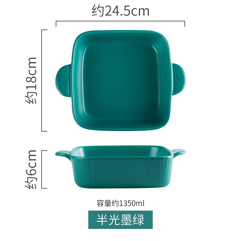 Steengoed Porselein Hand Geschilderde Kleur Glazuur Magnetron Veilig Stapelbaar Soep Noodle Rijst Keramische Verpakking Cup Bowls: Green