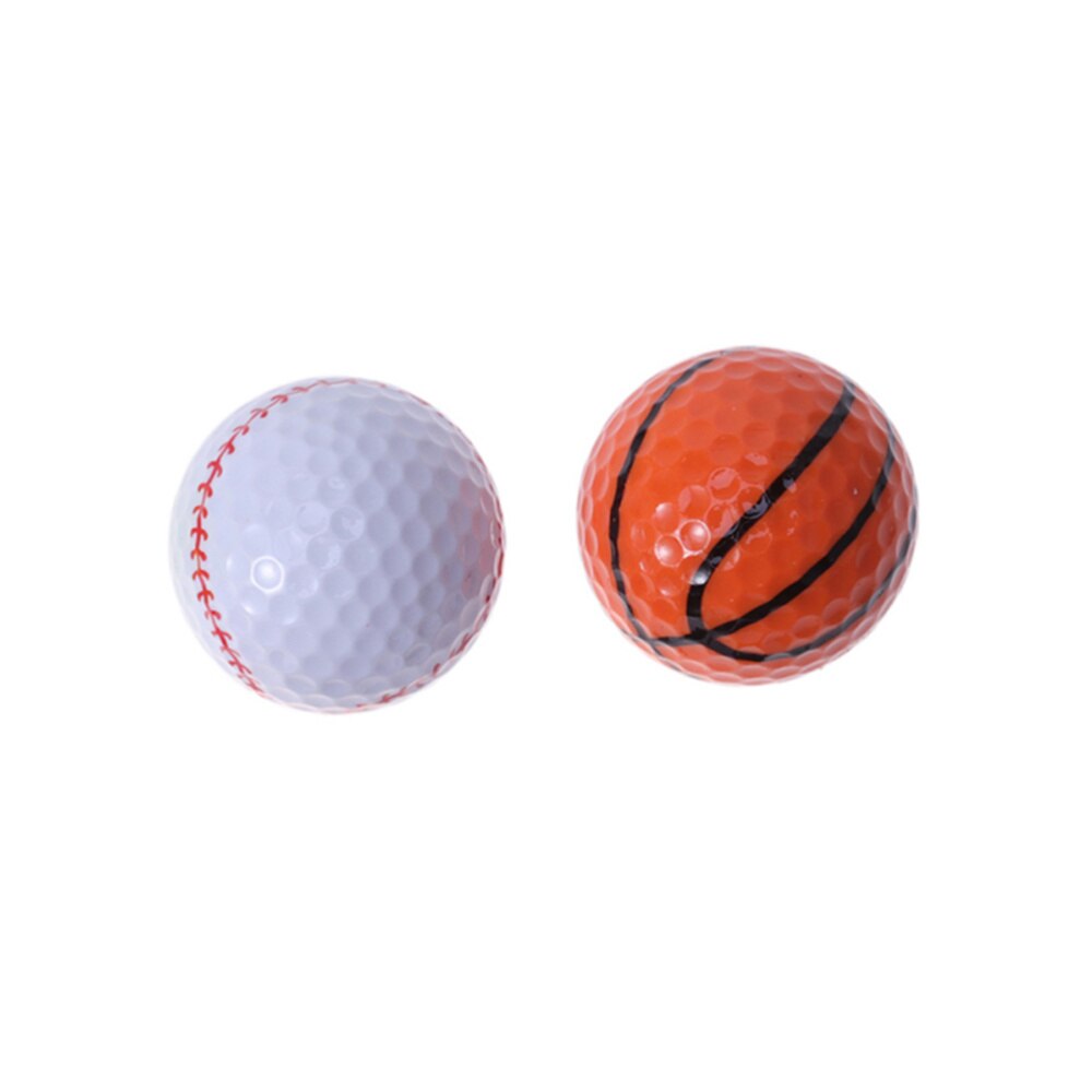 6pcs Golf Practice Balls Durable Practice Golf Ball Golf Training Balls Golf Supplies for Outside Outdoor Adults