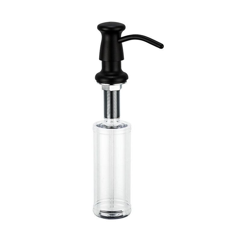 Liquid Soap Dispenser Brass Deck Mounted Kitchen Soap Dispensers Round Counter top Dispenser: G403-1