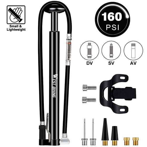 Pompe à Main Lezyne Pocket Drive (Max 160 psi / 11 bar) Noir