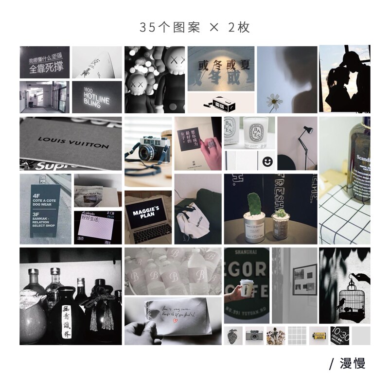 1set/1lot Kawaii Stationery Stickers Clear series Diary Planner Decorative Mobile Stickers Scrapbooking DIY Craft Stickers: Manman