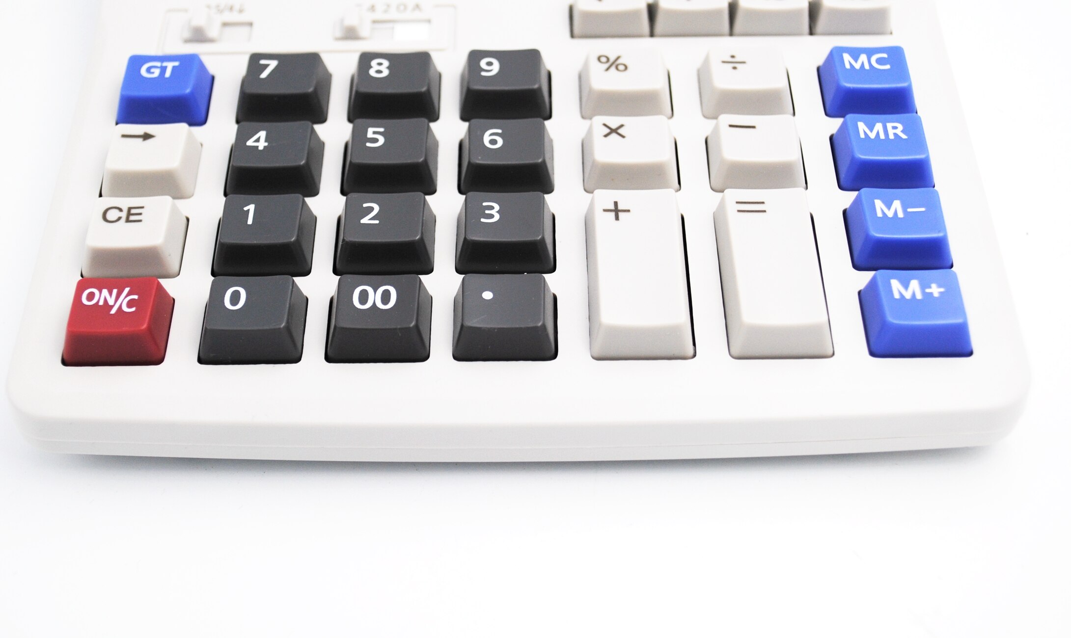 12 Digit Desk Calculator Large Buttons Financial Business Accounting Tool real big buttons for office school