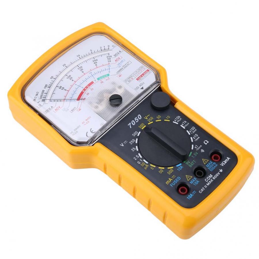 KT7050 Digital Multimeter Multifunction High Sensitivity High Accuracy Ohm Test Meter Analog Multimeter