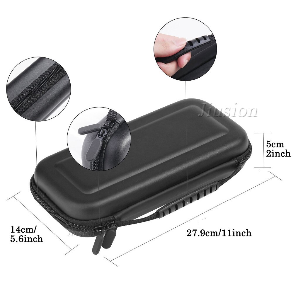 8 in 1 Hard Shell Bag Kit For Nnintend Switch Case Portable Protective Storage Bag Cover For Nintendo Nintendoswitch Accessories