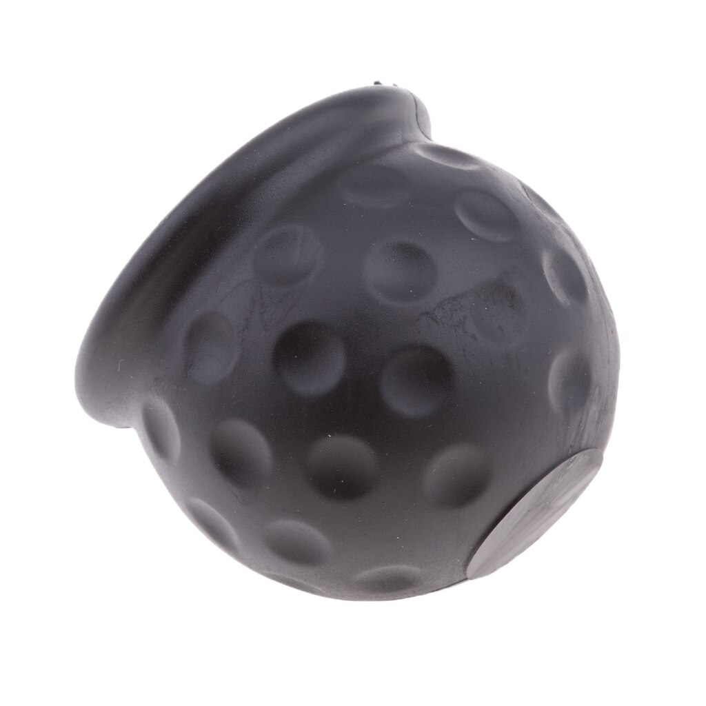 50mm Auto Anhängerkupplung Towball Kunststoff Kappe Schlepptau Ball Abschleppen Schutzhülle Schwarz