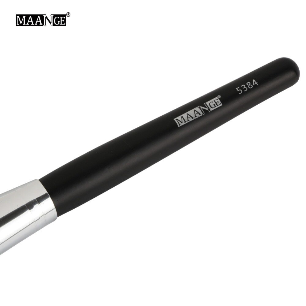 MAANGE-brocha redonda para colorete, paleta de rubor para contornos, cara, mejilla, nariz, brocha de maquillaje, pincel cosmético para base, herramientas de maquillaje