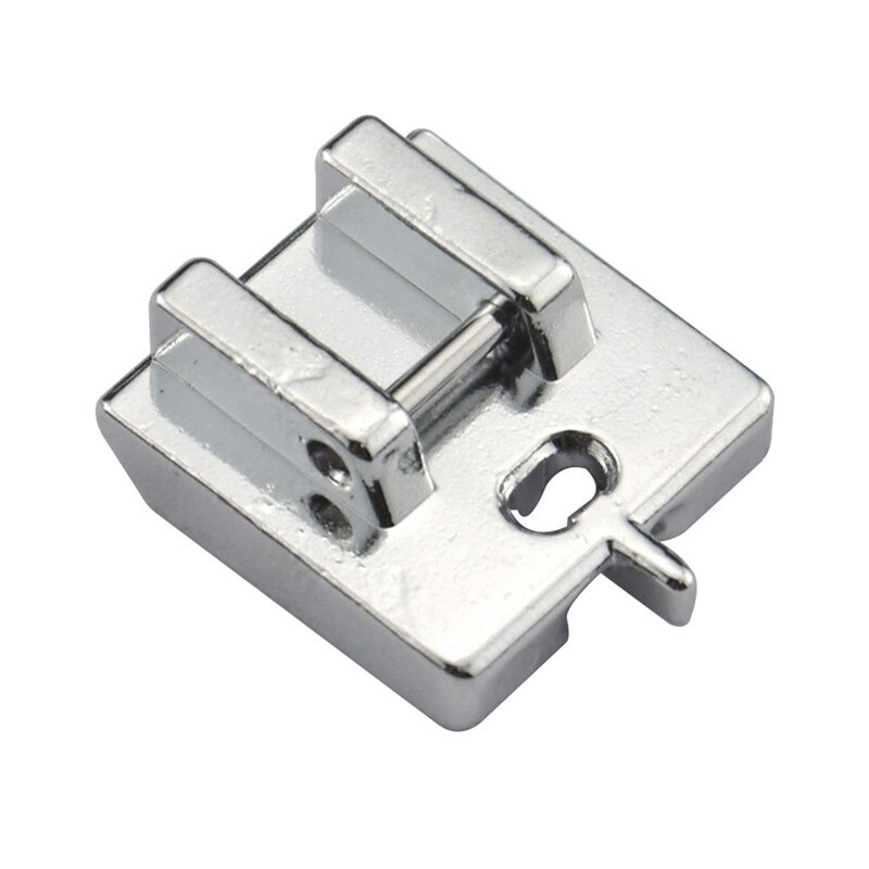 INVISIBLE, CONCEALED ZIP, ZIPPER FOOT WITH TAIL SNAP ON, COMPATIBLE FOR BROTHER, JANOME, TOYOTA AA7004