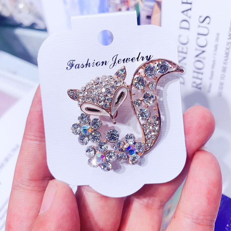 Ancient Women's Men's Owl Korean Alloy Trendy Imitation Rhinestone Blue Brooch Badge Christmas Accessories Lapel Pin: 1