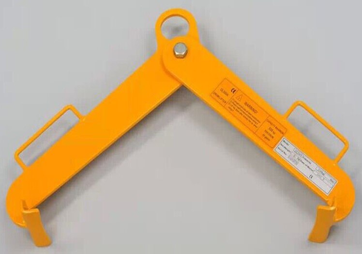 0.36Ton--0.5Ton CC-K Type Iron oil drum clamp lifter clip plastic bucket barrel oil tank can chain sling