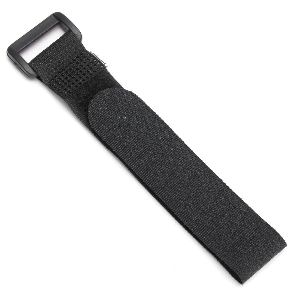 10 stk nylon borrelås stropp kabelbindere selvklebende gjenbrukbar ledning ryddig pc tv-arrangør 20/30/45/60cm lengde 2cm bredde