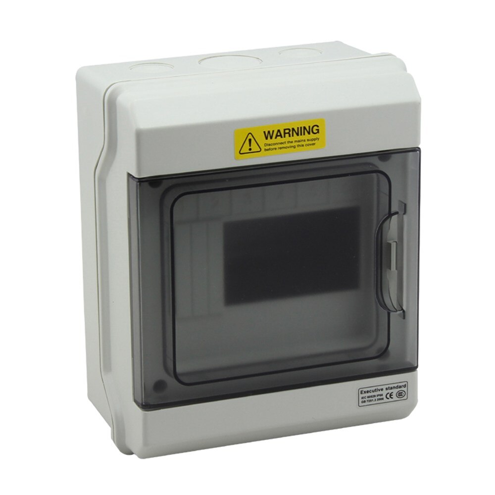 6 Way Wiring Terminal Blocks IP66 Waterproof Electrical Distribution Enclosure Outdoor Switch Box